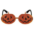 Glittered Jack O Lantern Fanci Frames